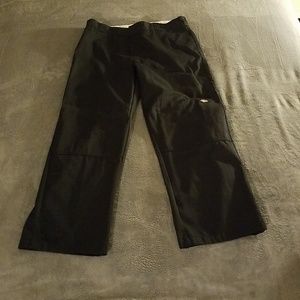 Black Dickies Loose Fit Double Knee Work Pants